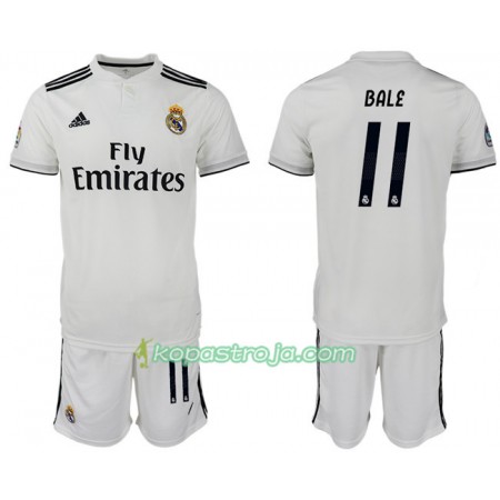 Billiga Fotbollströjor Real Madrid BALE 11 Barn Hemma tröja 2018/19 Kortärmad